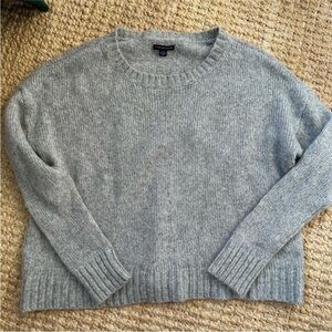 American Eagle Shimmery Grey Sweater